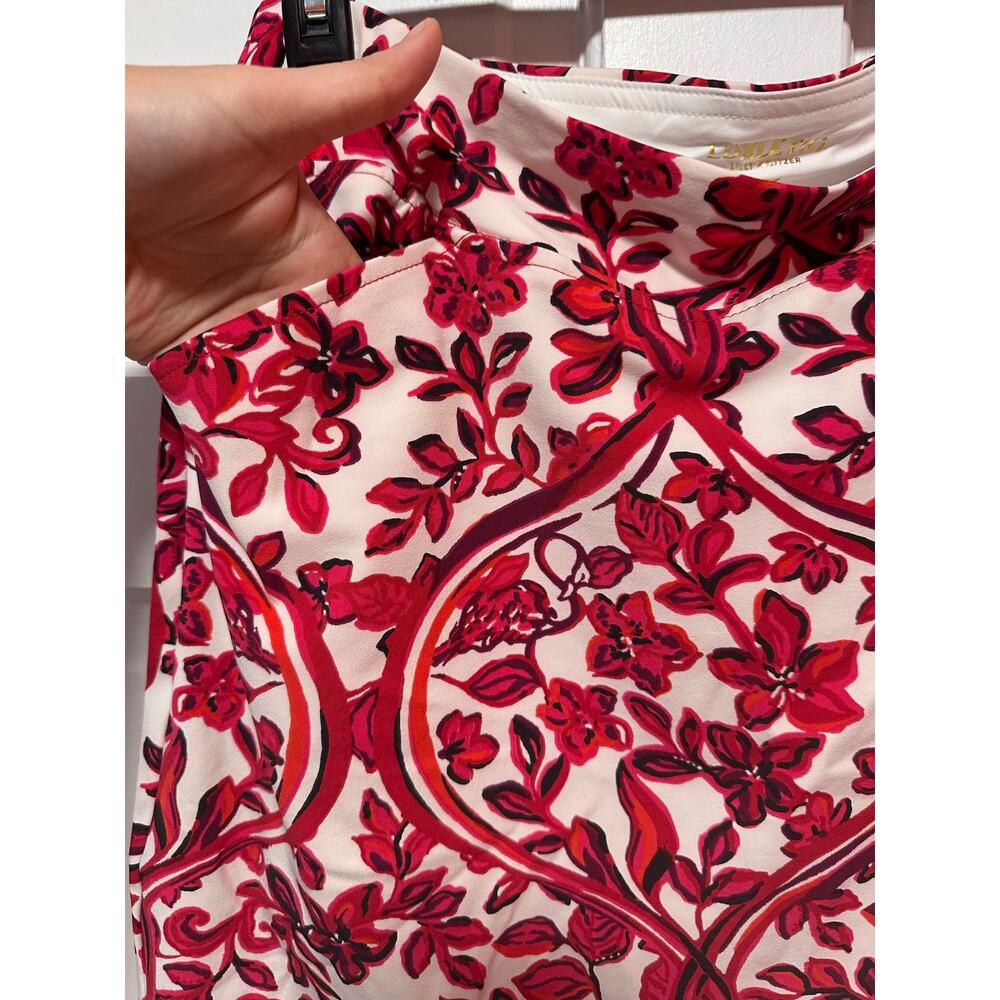 Lilly Pulitzer UPF Luxletic 17" Monica Skort Coconut Slice Of Paradise Golf 16 - Picture 6 of 9